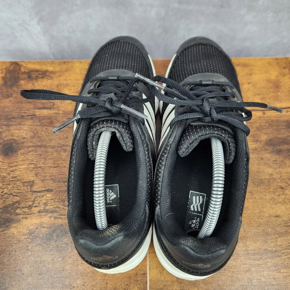 Adidas‎ Traction Adiwear Golf Shoes Mens 8.5 Black Sneakers Spikes 816568